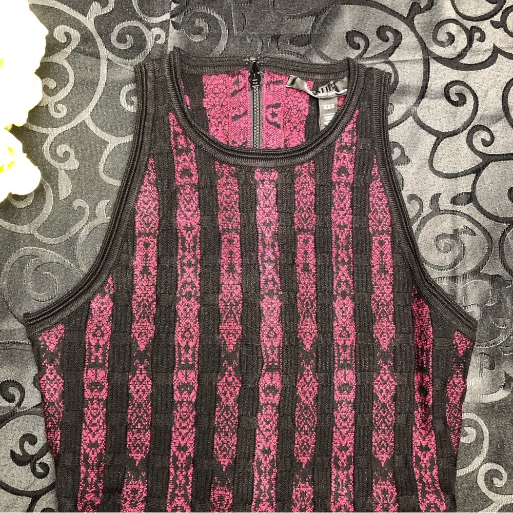 ⭐️NEW⭐️White House Black Market (WHBM) Sleeveless Python-Print Sweater Dress - Picture 10 of 13